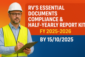 RV’s ESSENTIAL DOCUMENTS KIT FOR FY 2025-2026 TO BE SUBMITTED FOR 1st HYR: UPTO 15/10/2025
