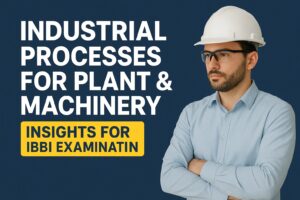 INDUSTRIAL PROCESSES FOR PLANT & MACHINERY: INSIGHTS FOR IBBI EXAMINATION