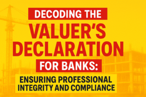 DECODING THE VALUER’S DECLARATION FOR BANKS: ENSURING PROFESSIONAL INTEGRITY AND COMPLIANCE