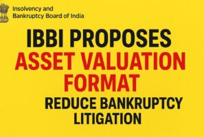 IBBI PROPOSES STANDARDISED ASSET VALUATION FORMAT TO REDUCE LITIGATION