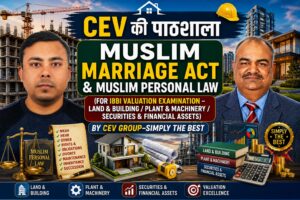 MUSLIM MARRIAGE ACT & MUSLIM PERSONAL LAW FOR IBBI VALUATION EXAMINATION