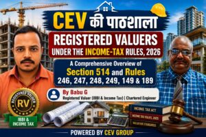 REGISTERED VALUERS UNDER THE INCOME-TAX RULES 2026: BY-Er. BABU G