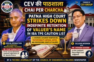 PATNA HIGH COURT STRIKES DOWN INDEFINITE RETENTION OF VALUER’S NAME IN IBA TPE CAUTION LIST