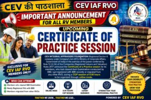 UPCOMING CERTIFICATE OF PRACTICE (COP) SESSION FOR THE MEMBERS-2026