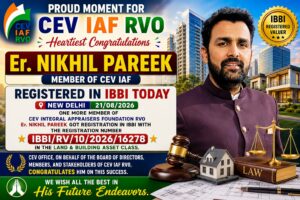 Er. NIKHIL PAREEK MEMBER OF CEV IAF REGISTERED IN IBBI TODAY