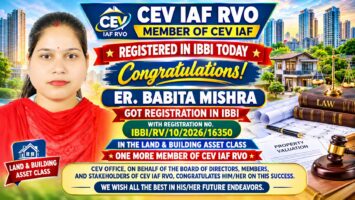 Er. BABITA MISHRA MEMBER OF CEV IAF REGISTERED IN IBBI TODAY